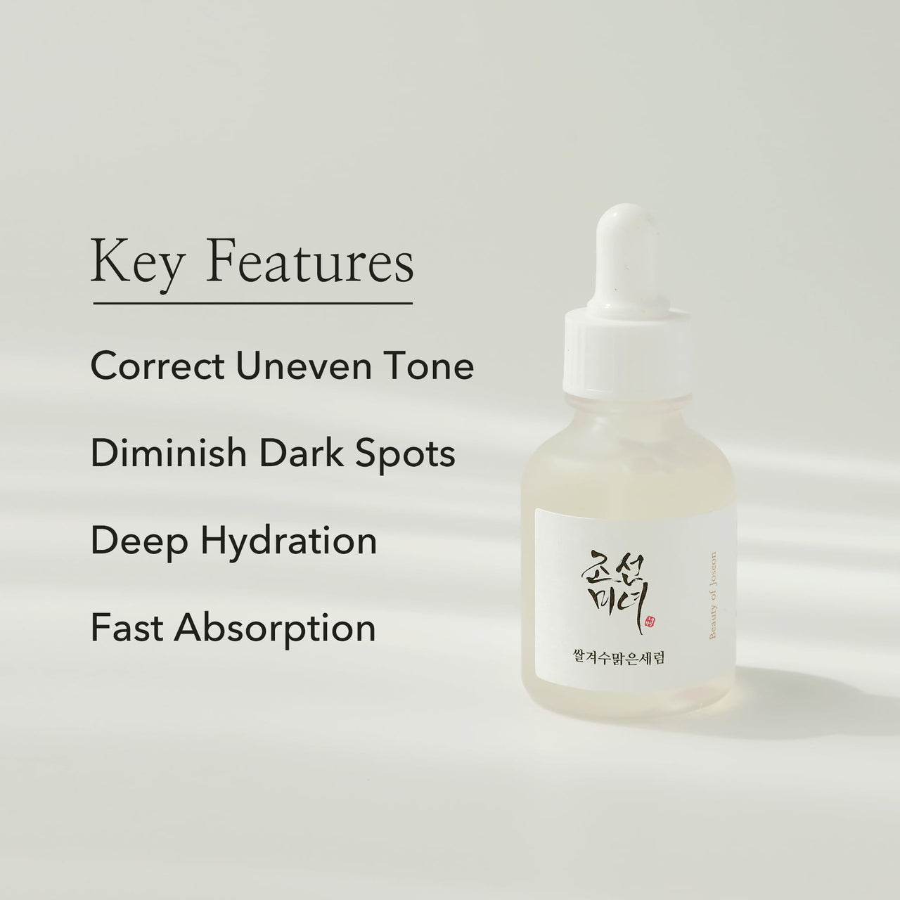 Beauty of Joseon Deep Glow Serum, Green Tea Panthenol Calming Serum