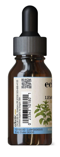 Thumbnail for Eclectic Herb - Lemon Balm Extract | Pure Herbal Drops for Calm & Relaxation | Nervous System Support | Vegan, Natural, Organic, Non-GMO, Gluten Free (1 fl oz | 30 ml)