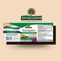 Thumbnail for Nature's Answer Astragalus Root Extract 60 VCaps