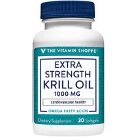 Thumbnail for The Vitamin Shoppe Extra Strength Krill Oil - MSC Certified Sustainable - 1,000 MG (30 Softgels)