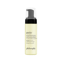 Thumbnail for philosophy purity made simple pore purifying foaming facial cleanser - with papaya enzyme & glycolic acid - face wash removes dirt and impurities from pores - 5 fl oz
