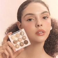 Thumbnail for dasique Shadow Palette #21 Almond Vanilla l Vegan, Cruelty-Free l 9 Blendable Shades in Smooth Matte and Shimmer Finishes with Gorgeous Pearls