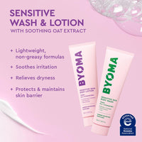 Thumbnail for BYOMA Body Care Holiday Gift Set (6-Piece Kit) - Hydrating, Brightening & Sensitive Body Wash & Lotion - Travel Size, Supports Skin Barrier