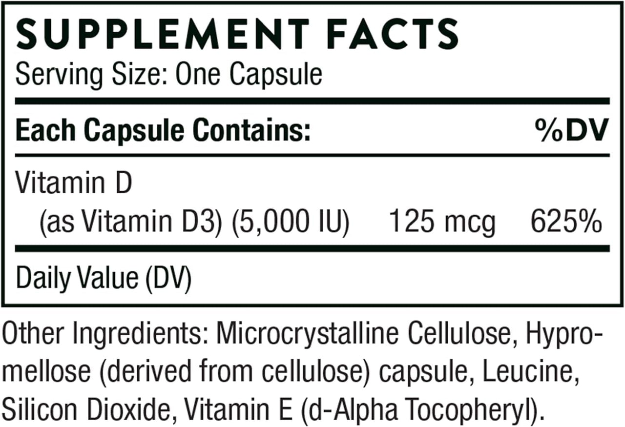 THORNE - Essential Vitamins Bundle: Vitamin C & D-5000 Complex - Immune, Bone Health, and Energy Support - 60 to 90 Servings