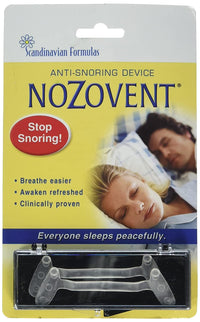 Thumbnail for Scandinavian Formulas Nozovent Anti-Snoring Device, 2 Count