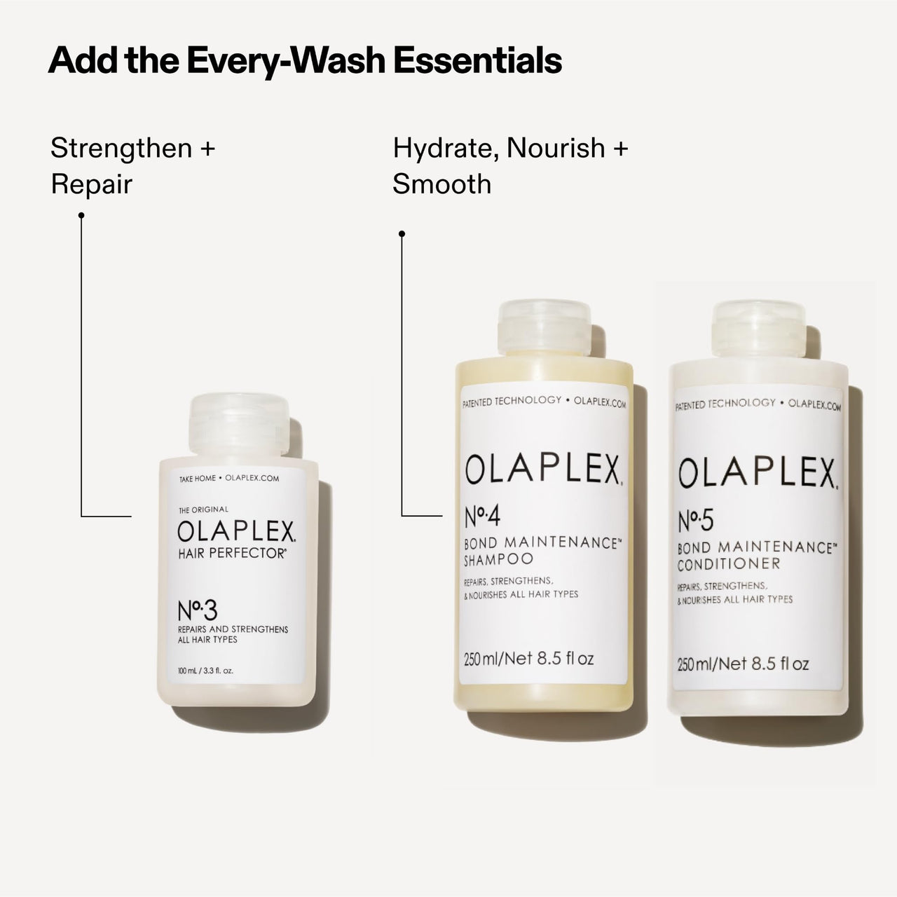 Olaplex Nº. 3 Olaplex No. 3 Bond Building Hair Perfector: Pre-Shampoo Treatment | Repairs Damage & Strengthens Hair | Rebuilds Hair Bonds | For Coily, Curly, Straight, and Wavy, 250 mL / 8.5 Fl Oz