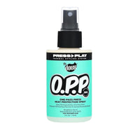 Thumbnail for The Doux O.P.P. ONE‑PASS PRESS Heat Protection Spray for Hair – Thermal Protector with Jojoba Oil, Aloe & Pineapple – Anti‑Frizz Straightening Spray for Curly Hair & Silk Press Styles, 4 oz