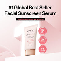 Thumbnail for d'alba Piedmont Waterfull Tone-Up Sunscreen Serum BROAD SPECTRUM SPF 50 + Korean Sunscreen for Face, All Skin Tones, Sweat Proof Formula (1.69 fl.oz.)