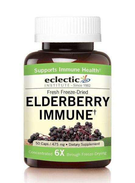 Eclectic Elderberry Immune Freeze Dried Vegetables, Green, 50 Count