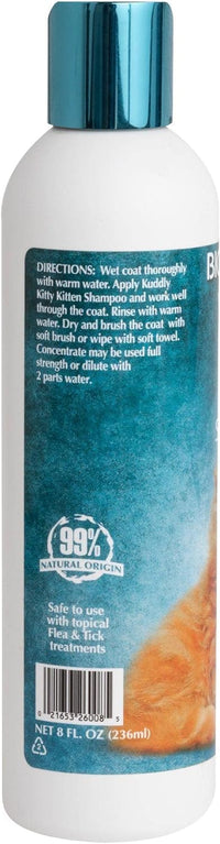 Thumbnail for Bio-Groom Kuddly Kitty Shampoo - Tearless, Gentle Kitten Shampoo, Soap-Free, Cat Bathing Supplies, Quick Rinse, Cat & Kitten Grooming Supplies, Cruelty-Free, Made in USA - 8 fl oz 1-Pack
