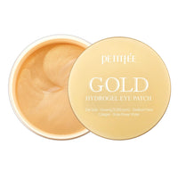 Thumbnail for Petitfee Gold Hydrogel Eye Patch 60ea (30pairs) - 24k Gold Eye Mask for Moisturizing, Glowy Skin, Hydrating, Skin Elasticity, Youthful Complexion, Ginseng, Collagen