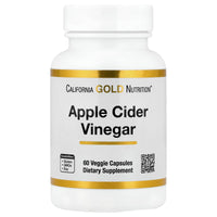 Thumbnail for California Gold Nutrition Apple Cider Vinegar, 60 Veggie Capsules (450 mg per Capsule)