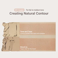Thumbnail for ETUDE Contour Powder - Creator | Bronzer And Contour Palette To Effortlessly Define The Face Like A Selfie | Smooth, Velety Texture | Natural Look, brown, Korean Makeup, Kbeauty, Perfect for Gift