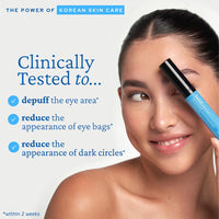 Thumbnail for belif Aqua Bomb Cooling Eye Gel - Caffeine & Hyaluronic Acid for Puffiness & Hydration, Niacinamide & Vitamin C for Dark Circles, Adenosine & Collagen for Plumping & Firming, Korean Skin Care