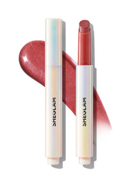 Thumbnail for SHEGLAM Pout-Perfect Moisturizing Solid Lip Gloss Shimmer Lip Plumper - First Crush