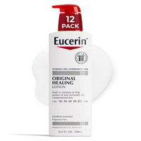 Thumbnail for Eucerin Original Healing Rich Body Lotion, Body Lotion for Dry Skin, 16.9 Fl Oz Pump Bottle (Pack of 12)