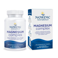 Thumbnail for Nordic Naturals Magnesium Complex - 90 Capsules - 225 mg Magnesium, 1.9 mg Iron - Brain & Heart Health, Mood, Energy, & Muscle Relaxation - Non-GMO, Vegan - 30 Servings