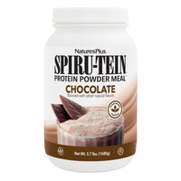 Thumbnail for NaturesPlus SPIRU-TEIN, Chocolate - 3.7 lbs - Plant-Based Protein Shake - Non-GMO, Vegetarian, Gluten Free - 60 Servings