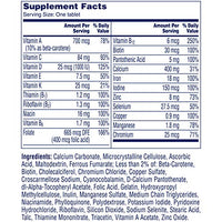 Thumbnail for One A Day Women’s Multivitamin, Supplement with Vitamin A, Vitamin C, Vitamin D, Vitamin E and Zinc for Immune Health Support, B12, Biotin, Calcium & More, Tablet, 250 count