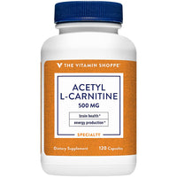 Thumbnail for The Vitamin Shoppe Acetyl-L-Carnitine 500mg Supports Healthy Brain Memory (120 Capsules)