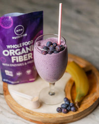 Thumbnail for MRM Whole Food Organic Fiber with Enzymes & Prebiotics - Organic High Fiber Powder Supplement for Daily Digestive Support, Soluble & Insoluble Dietary Fiber, Prebiotic Blend, 6 g Fiber - 32 Servings