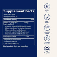 Thumbnail for Trace Minerals Probiotic 55 Billion - High-Potency Probiotic for Small & Large Intestine Support - Age-Related Gut Support - Delayed Release Technology - Gluten-Free - 30 Count (30 Servings)