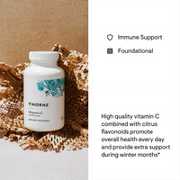 Thumbnail for THORNE - Essential Vitamins Bundle: Vitamin C & D-5000 Complex - Immune, Bone Health, and Energy Support - 60 to 90 Servings