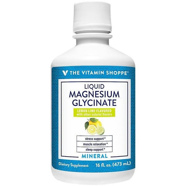 The Vitamin Shoppe Magnesium Glycinate - Muscle Relaxation, Bone Health & Calm Support, Gentle on Stomach