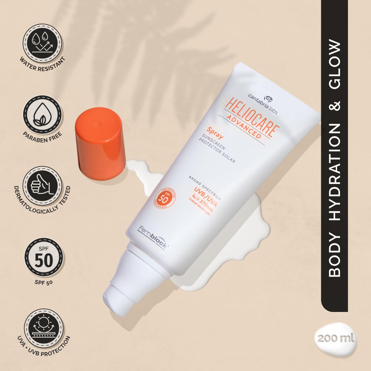 Heliocare Advanced Sun Screen Spray SPF 50 200ml