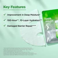 Thumbnail for ISOI Moisture Dr. Mask Pack, Hydrating & Soothing Korean Sheet Mask for Face with Tea Tree, Ceramide & Hyaluronic Acid, Nourishing Skin Barrier Care, Korean Skin Care (10EA)