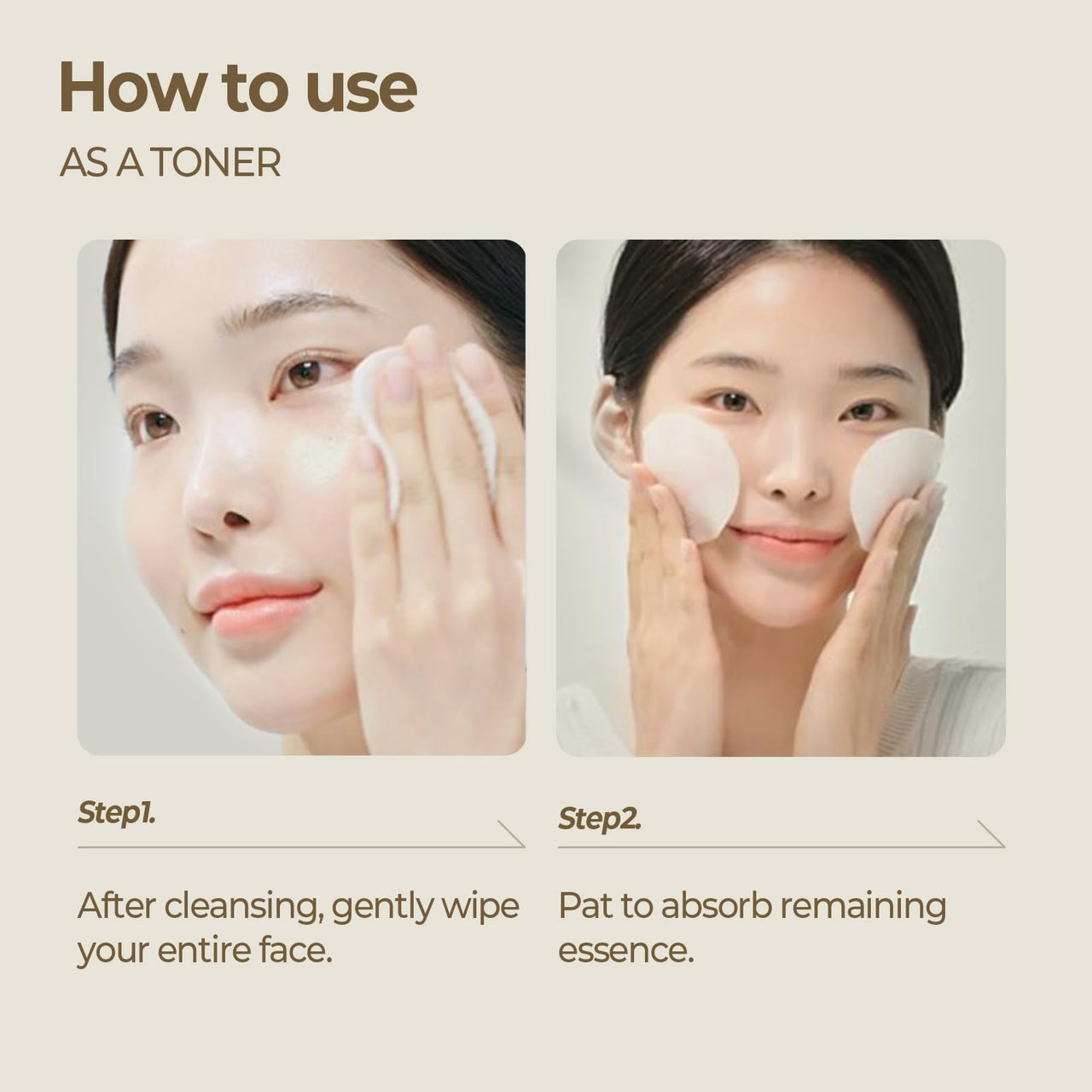 SKINFOOD Potato Madecassoside Soothing Toner Pad, Korean Skincare Facial Toner, Blemish Pads, Damaged Skin Barrier Improvement, Redness Relief, 8.81 oz (60 Pads)