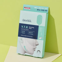 Thumbnail for Mediheal V.T.R Stretching Patch 1 pack (4pcs) - High Adhesive Tension Intensive Face Lifting and Tightening Band Mask Sheet, Anti-Aging, Prevents Double Chin for Sagging Skin, Firming and Elasticity