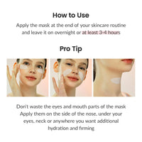 Thumbnail for BIODANCE Bio-Collagen Real Deep Mask, Hydrating Overnight Hydrogel Mask, Pore Minimizing, Elasticity Improvement, 34g x4ea
