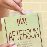 Thumbnail for Pixi Beauty Aftersun Sheet Mask, Instant Calming & Soothing Skin Treatment, Aloe Vera, Cucumber & Chamomile Cooling Mask, 3 Masks Per Box 3 x 0.80 oz / 23 gm