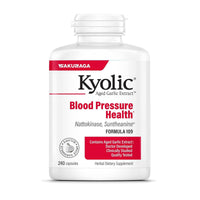 Thumbnail for Kyolic Aged Garlic Extract Formula 109, Blood Pressure Health*, 240 Capsules