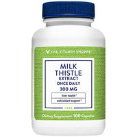 Thumbnail for The Vitamin Shoppe Milk Thistle 300 MG - Liver Health Support, Detoxification & Antioxidant Protection (100 Capsules)