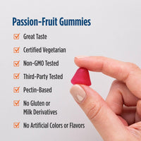 Thumbnail for Nordic Naturals Vitamin D3 5000 Gummies, Passion Fruit - 30 Gummies - Support for Healthy Bones, Mood, & Immune System - Vegetarian - Non-GMO - 30 Servings