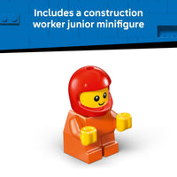 Thumbnail for LEGO City Rides – Construction Loader Building Toy for Kids - Pretend Play Set for Boys & Girls, Ages 5+ - Construction Toy W/Backhoe, Loader Bucket, & Minifigure - Gift Idea for Birthdays - 60483