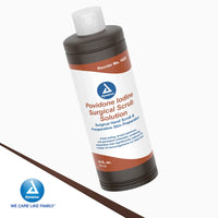 Thumbnail for Dynarex Povidone-Iodine Scrub Solution, Antiseptic Solution for Skin and Mucosa, Ideal for Surgical Site Preparation, Contains Povidone Iodine 7.5%, 16 fl. oz., 1 Bottle