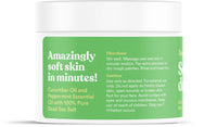 Thumbnail for ASUTRA Dead Sea Salt Essential Oil Body Scrub Exfoliator (Cooling Cucumber), 16 oz - Ultra Hydrating, Gentle, & Moisturizing - Coconut, Cucumber, and Peppermint Oils