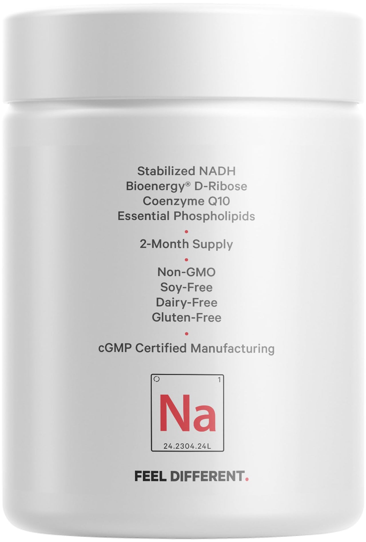 Codeage Liposomal NADH+ Supplement - NADH, Vitamin B12, D-Ribose as Bioenergy Ribose, CoQ10-2-Month Supply - Liposomal Delivery - β-Nicotinamide Adenine Dinucleotide Pills - Non-GMO - 60 Capsules