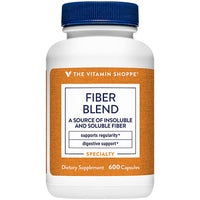 Thumbnail for The Vitamin Shoppe Fiber Blend, Natural Source Insoluble and (600 Capsules)