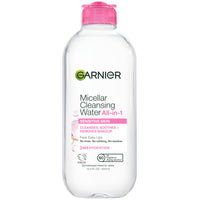Thumbnail for Garnier Micellar Water, Hydrating Facial Cleanser & Makeup Remover, Suitable for Sensitive Skin, Vegan, Cruelty Free, 13.5 Fl Oz (400mL), 1 Count
