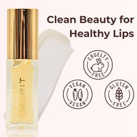 Thumbnail for Merit Shade Slick Tinted Lip Oil - Bel Air