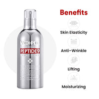 Thumbnail for Medi-Peel Peptide 9 Volume All in one Essence 3.38 fl.oz. / 100ml, Anti Wrinkle, Collagen Formula, Brightening Effect, Instant Hydration, Skin Firming, Anti-Wrinkle, Bubble Essence, Korean Skincare