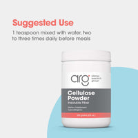 Thumbnail for Allergy Research Group Cellulose Powder - Microcrystalline Cellulose Powder, 2000mg Insoluble Fiber Supplement, Powdered Cellulose, Non-Fermentable, Hypoallergenic - 8.8 Oz