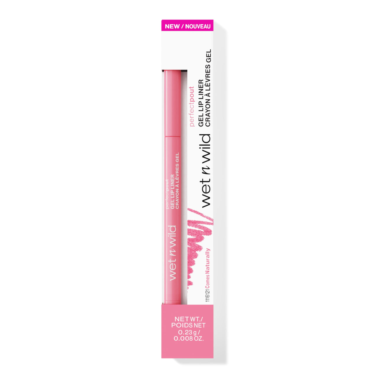 wet n wild Perfect Pout Gel Lip Liner, Rich Creamy Long Lasting Color, Well-Defined and Flawless Application, Vegan & Cruelty-Free -Comes Naurally