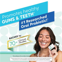 Thumbnail for BioGaia Prodentis | Oral Probiotics | Promotes Healthy Gums & Teeth | Defends Against Bad Breath & Dental Problems | Improves Oral Health | Mint Flavored | 30 Dental Probiotic Lozenges