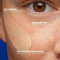 Thumbnail for La Roche-Posay Anthelios Tinted Sunscreen SPF 40+, Broad Spectrum SPF + Antioxidants, Titanium Dioxide & Zinc Oxide Sunscreen, 4 Flexible Shades With No White Cast, Oil Free & Oxybenzone Free