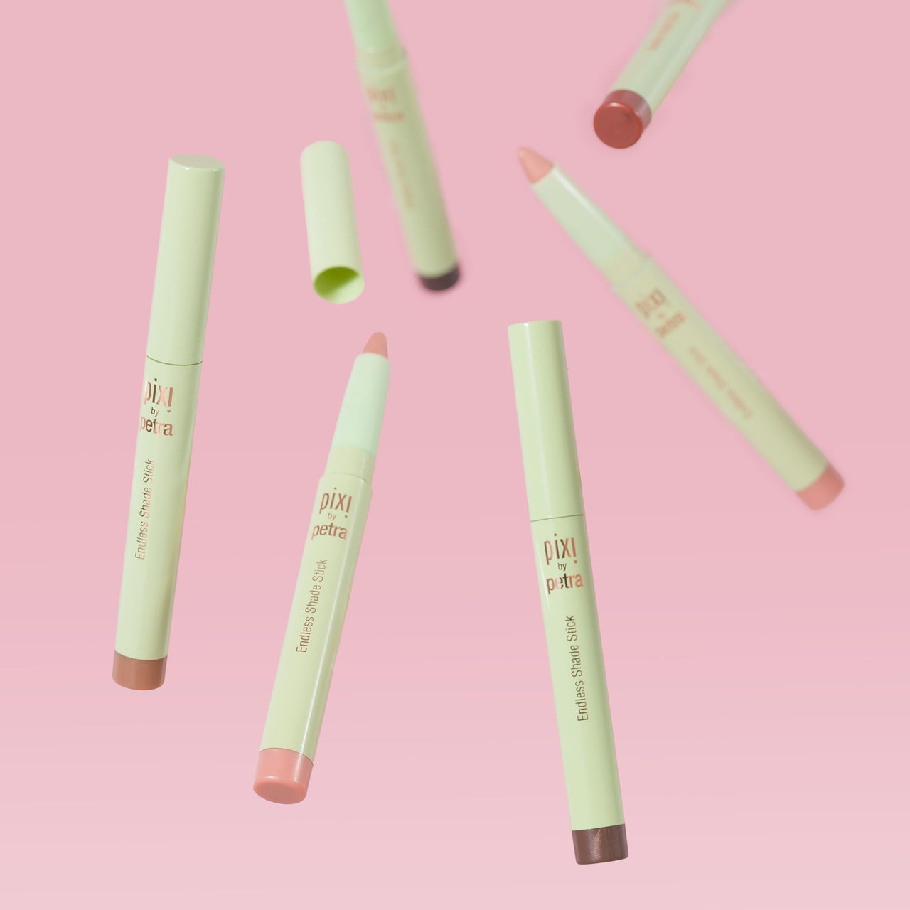 Pixi Beauty Endless Shade Stick | CopperGlaze | Long-Wear Creamy Eyeshadow Stick | Crease-Resistant, Easy-Glide & Blendable Color for Shadow or Liner | Matte & Shimmer Finishes | 0.05oz/1.5g